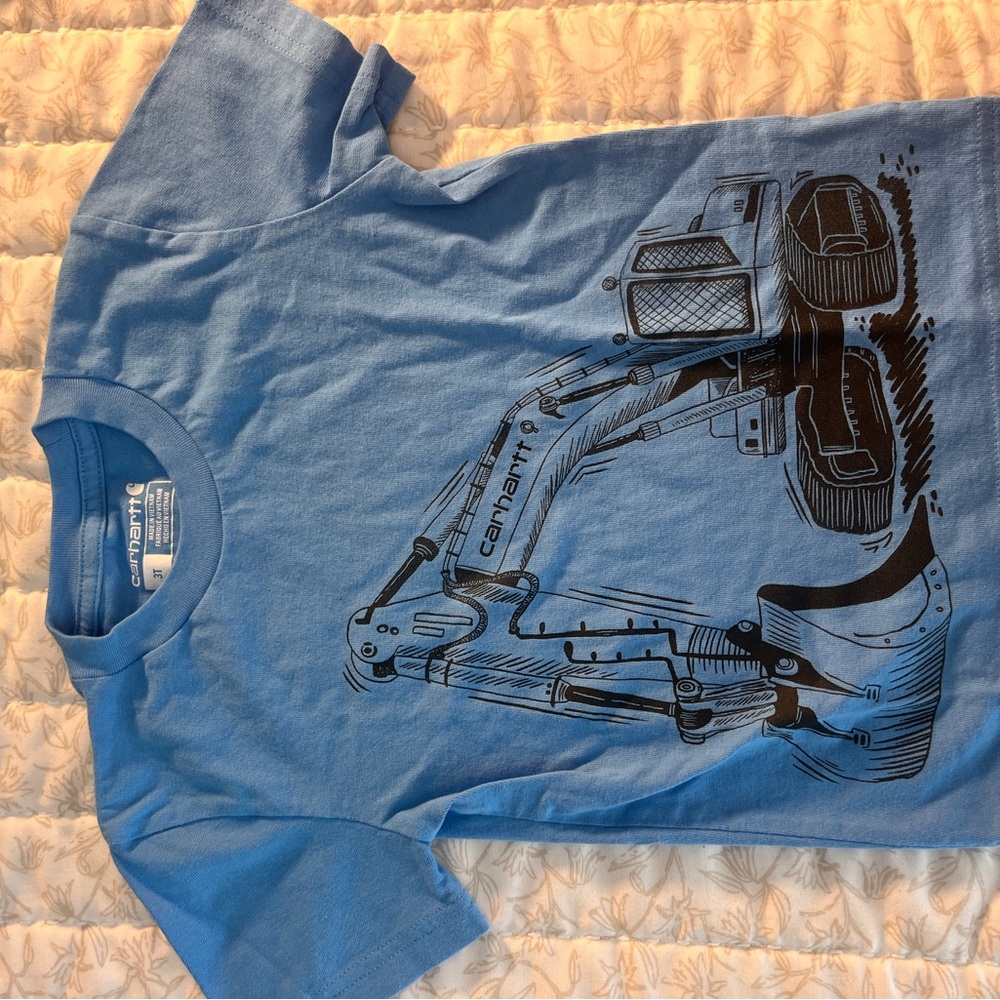 Carhartt Light Blue Excavator T-Shirt